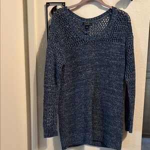 LUCKY BRAND Navy Knit Sweater